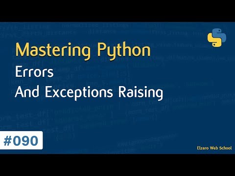 Learn Python in Arabic #090 - Errors And Exceptions Raising