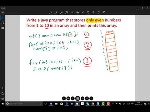 Programming 1 Java - 5.4 Array Exercise 2