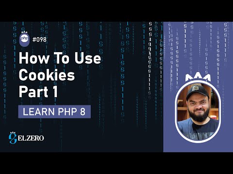 Learn PHP 8 In Arabic 2022 - #098 - How To Use Cookies Part 1