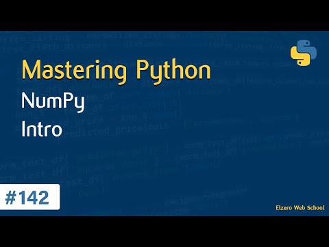 Learn Python in Arabic #142 - Numpy - Intro