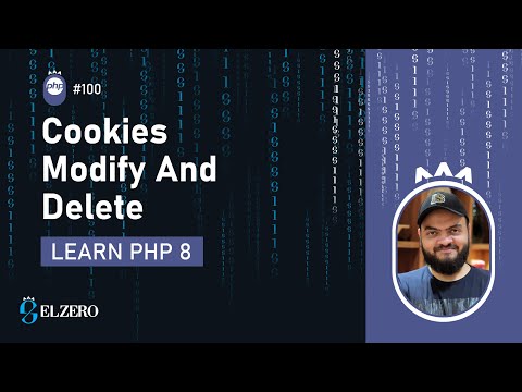 Learn PHP 8 In Arabic 2022 - #100 - Cookies Modify And Delete And Add Array