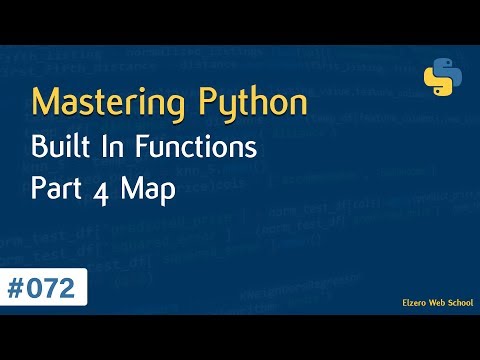 Learn Python in Arabic #072 - Built In Functions Part 4 Map