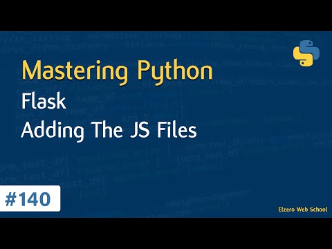 Learn Python in Arabic #140 - Flask - Adding The JS Files