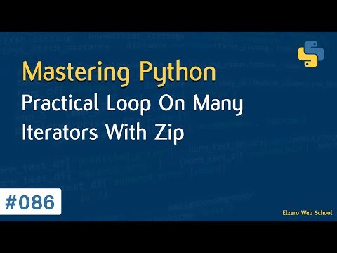 Learn Python in Arabic #086 - Practical Loop On Many Iterators With Zip