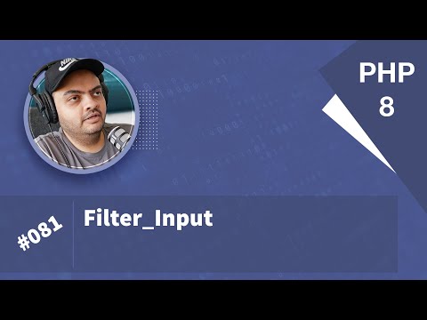 Learn PHP 8 In Arabic 2022 - #081 - filter_input