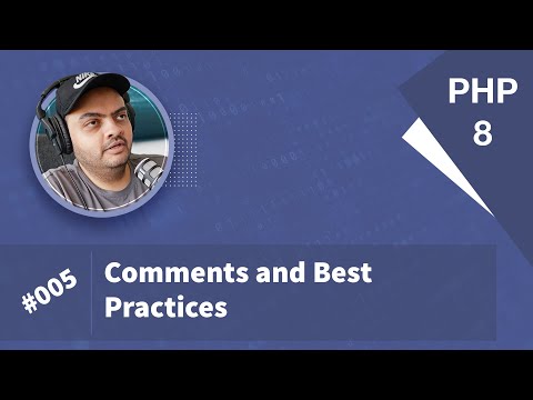 Learn PHP 8 In Arabic 2022 - #005 - Comments And Best Practices