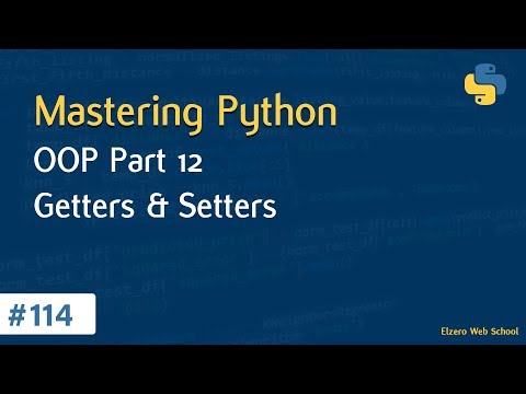 Learn Python in Arabic #114 - OOP Part 12 Getters And Setters